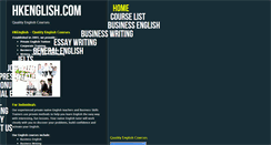 Desktop Screenshot of m.hkenglish.com